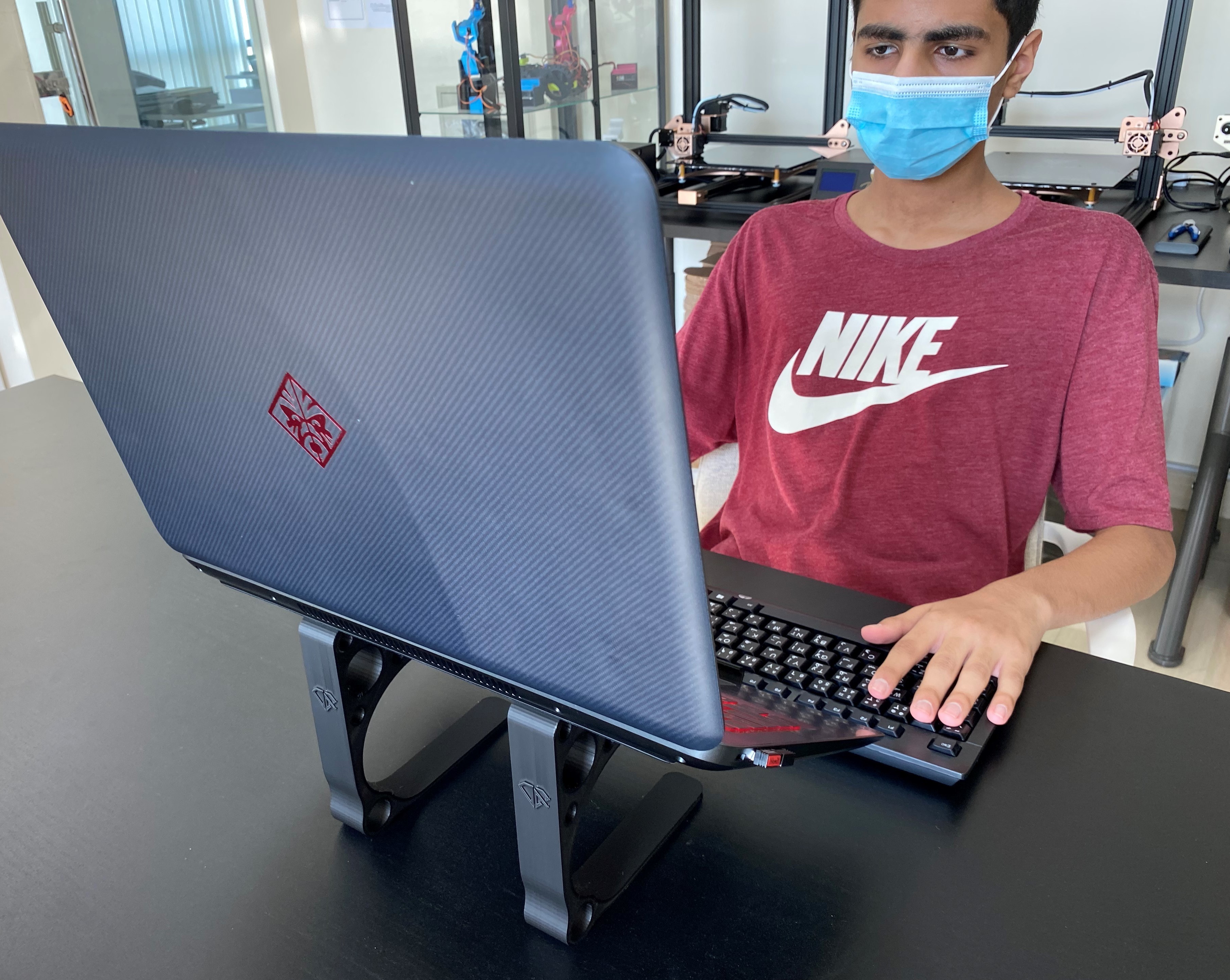 STL file Laptop Riser Stand・3D printer model to download・Cults